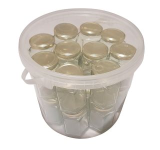 KOZARCI S POKROVI V VEDRU 116 ML, 20 DELNO