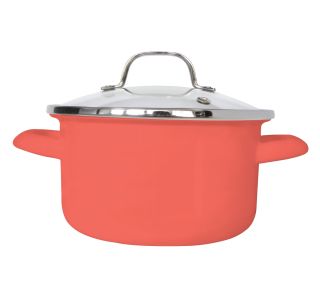 LONEC / KOZICA ENAMELIE KOZICA 3.5 L 20 CM ZOJA VISOKA S POKROVOM