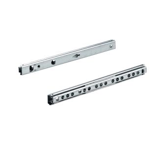 KROGLIČNO VODILO ZA PREDAL HETTICH DIY 195-305 MM, DELNI IZVLEK, UTOR PREDALA 17MM, POCINKAN