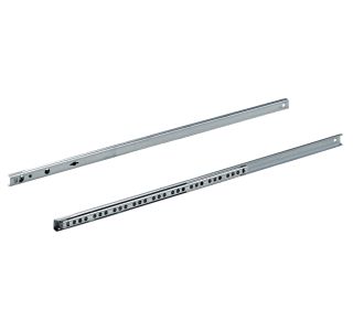 KROGLIČNO VODILO ZA PREDAL HETTICH DIY 500 MM, DELNI IZVLEK, UTOR PREDALA 17MM, POCINKAN