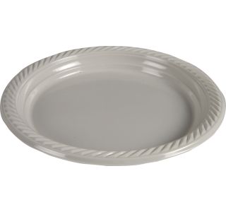 PIKNIK PROGRAM ABENA KROŽNIK 23CM 25/1 SVETLO SIV ZA VEČKRATNO UPORABO