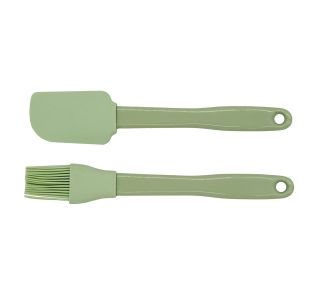 KUHINJSKI PRIPOMOČEK FACKELMANN SPATULA IN ČOPIČ SILIKON 24.5/25 CM