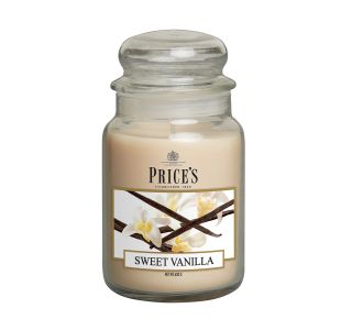 SVEČA V KOZARCU PRICES LARGE JAR SWEET VANILLA