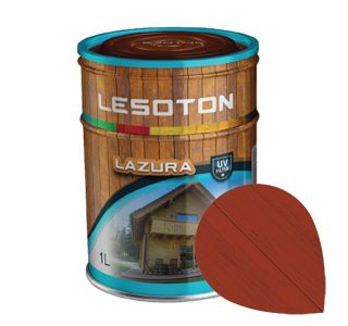 TANKOSLOJNI PREMAZ LESOTON LAZURA ŠT.18 ŠVEDSKO RDEČA 1L