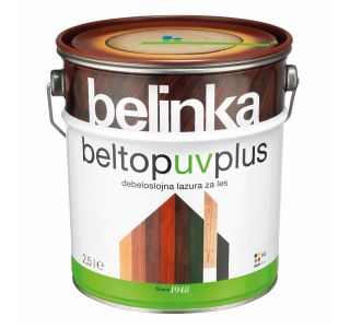 DEBELOSLOJNI PREMAZ BELINKA BELTOP ŠT.1 BREZBARVNI UV PLUS 2.5 L