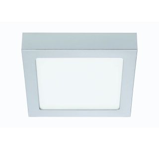 LED PANEL 12W FIRE NW 170X170MM, KROM MAT
