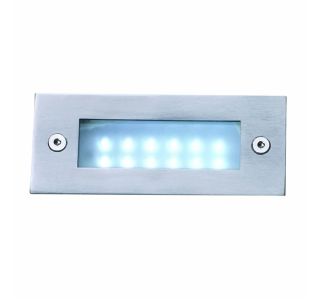 STENSKA VRTNA SVETILKA FEROTEHNA LED SONIA 2.4W, CW INOX