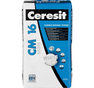 LEPILO ZA PLOŠČICE HENKEL ACB CERESIT CM 16 WHITE 25KG C2TE - FLEXIBLE