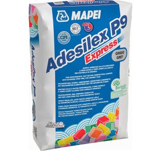 LEPILO ZA PLOŠČICE MAPEI ADESILEX P9 EXPRES E SIV 25KG C2FE