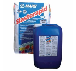 LEPILO ZA PLOŠČICE MAPEI ELASTORAPID SIV 31.25KG A+B (25+6.25KG) C2FTE S2