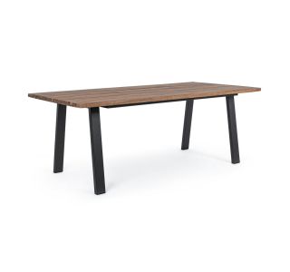 LESENA MIZA BIZZOTTO OSLO CHARC-NAT TABLE 200X100 CM