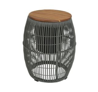LESENA MIZA DECORIS SEVILLE DECO FI 40X49 CM, SIVA