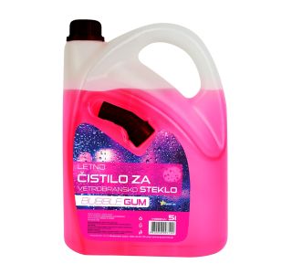 LETNO ČISTILO ZA VETROBRANSKO STEKLO 5L BUBBLE GUM