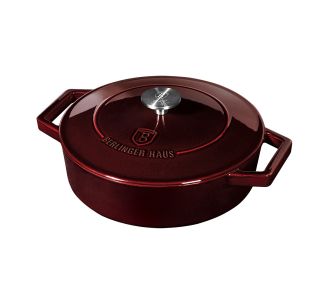 LONEC / KOZICA BERLINGER HAUS NIZKA S POKROVOM 26 CM LITOŽELEZNA