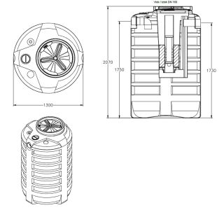 LOVILEC OGLJIKOVODIKOV TIP 2000, PRETOK NG 10L/S