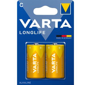 ALKALNI BATERIJSKI VLOŽEK VARTA LR14 BL/2 LONGLIFE