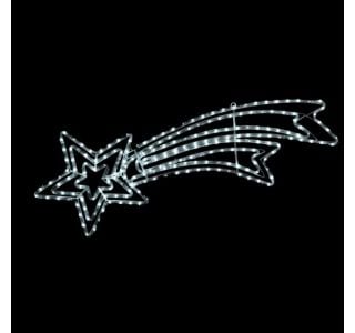 LUČKE MQ REPATICA BELA LED VSAKA 5 UTRIPAJOČA 120X45 CM(V)