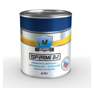 POKRIVNI PREMAZ CHEMCOLOR M-GUARD 2IN1 TOP-PRIME RAL 7001 SIVI 0.75L