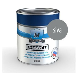 M-GUARD TOPCOAT RAL 7001 SIVI SIJAJNI 0,75L