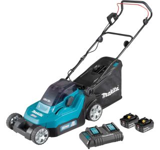 AKUMULATORSKA KOSILNICA MAKITA MAKITA 38 CM + 2 X 4.0 AH + DVOJNI POLNILNIK DC18SH
