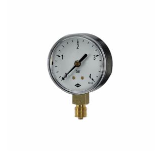 MANOMETER JAKO 80 0-4 BAR 12.7 MM (1/2 -)