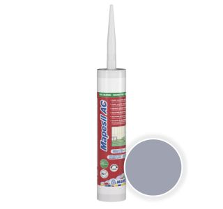 SILIKONSKA TESNILNA MASA MAPEI MAPESIL AC 127 310 ML ARTIČNO SIVA