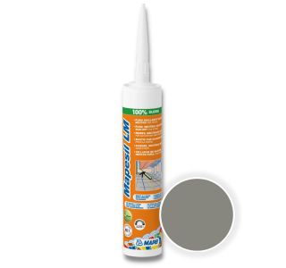 SILIKONSKA TESNILNA MASA MAPEI MAPESIL LM 113 CEMENTNO SIVA 310 ML