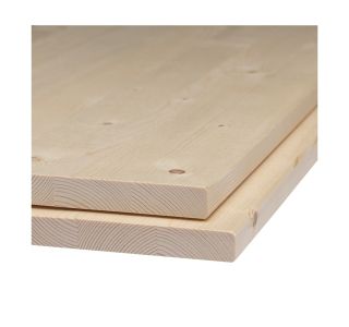 MASIVNA LEPLJENA PLOŠČA SCHWEIGHOFER SMREKA 2500X600X18 MM STANDARD, B/C KVALITETA