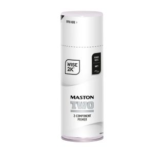 MASTON BARVA V SPREJU 2K TWO PRIMER BELA 400 ML