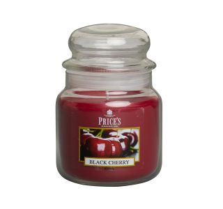 SVEČA V KOZARCU PRICES MEDIUM JAR BLACK CHERRY