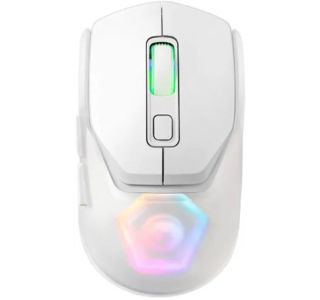 MIŠKA/KAZALNIK MARVO FIT PRO G1W BREŽIČNA RGB BELA