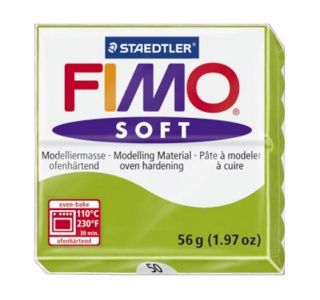 MODELIRNA MASA, PLASTELIN FIMO SOFT 50, SV.ZELENA 56 G