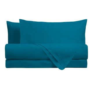 POSTELJNINA AMO LA CASA MODRA 150X210, 55X65 CM