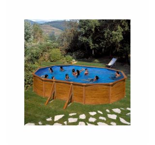 MONTAŽNI BAZEN PLANET POOL KIT 500 W 500X300X120CM IMITACIJA LESA