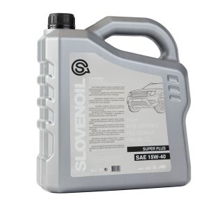 MOTORNO OLJE SLOVENOIL SUPER PLUS SAE 15W-40 4L