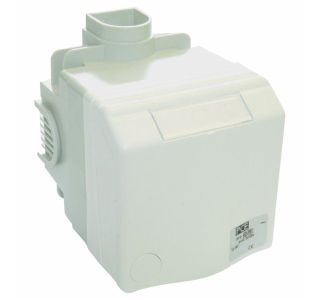 MOTORSKA VTIČNICA PCE 5X32A 400V~ PODOMETNA Z DOZO IP44 DESIGN BELA