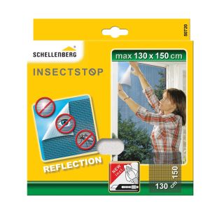 SCHELLENBERG ZAŠČITNA MREŽA PROTI INSEKTOM REFLECTION 130X150 CM ANTRACIT