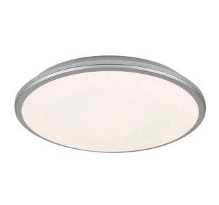 NADGRADNA STROP. SVETILKA RABALUX ENGON 23W D38CM SREBRNA
