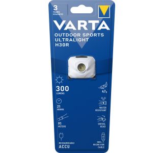 NAGLAVNA SVETILKA VARTA H30R BELA
