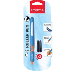NALIVNO PERO, ČRNILO OPTIMA ROLER + 2 BOMBICI