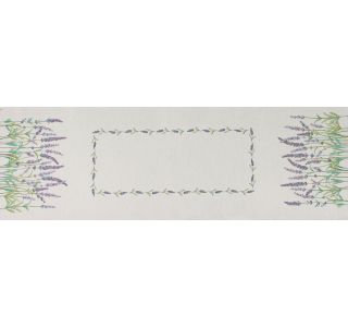 NAMIZNI TEKAČ URH MIRO 40X140 VEZEN SIVKA