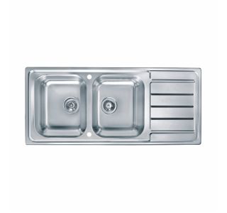 NERJAVNO POMIVALNO KORITO ALVEUS LINE MAXIM 100, SATIN 1160X500 MM