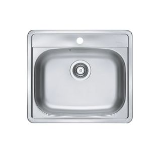 NERJAVNO POMIVALNO KORITO ALVEUS MORE 10, SATIN 560X500 MM