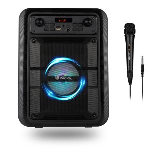 KARAOKE BLUETOOTH ZVOČNIK NGS ROLLER LINGO BLACK