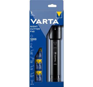 POLNILNA BATERIJSKA SVETILKA VARTA NIGHT CUTTER F40, 14W CREE LED