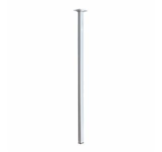 POHIŠTVENA NOGA HETTICH DIY, OGLATA 25X25X800 MM, IZGLED ALUMINIJ