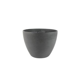 PE ZUNANJI LONEC NOVA OKROGEL 43CM V33 BETON
