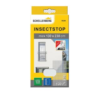SCHELLENBERG ZAŠČITNA MREŽA PROTI INSEKTOM ZA OKNA ALI VRATA 130X230 CM BELA