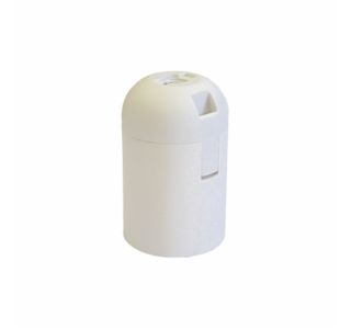 OKOV ELEKTROMATERIAL E27 CILINDRIČNI BELI, BREZV.