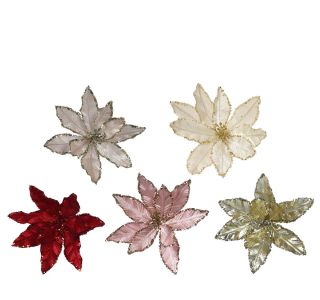 OKRASEK ZA JELKO DECORIS BOŽIČNA ZVZEDA 10X28 CM SORTIRANO